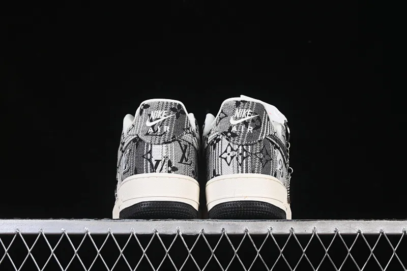 All categories Nk Air Force 1 Air Force series Nk Air Force 1 Low Air Force low-top Nike Air Force 1'07 Low LV joint gray floral cloth Air Force 1 low-top casual sneakers DF0188-077